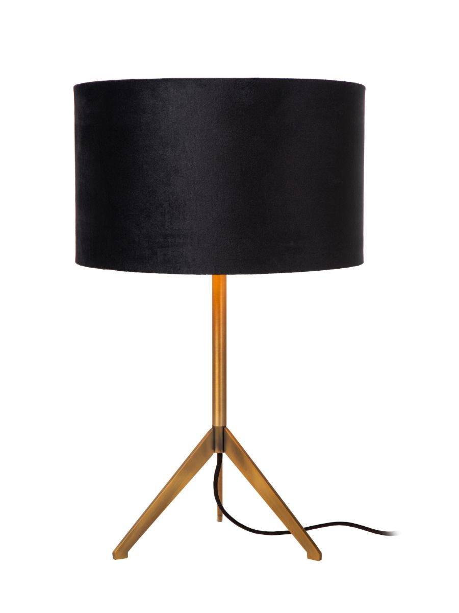 TONDO LAMPE DE TABLE Ø 30 CM 1XE27 OR MAT / LAITON