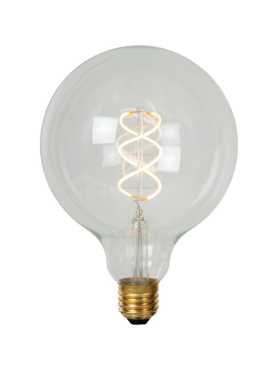 G125 AMPOULES FILAMENT Ø 12,5 CM LED DIM. E27 1X5W 2700K TRANSPARENT