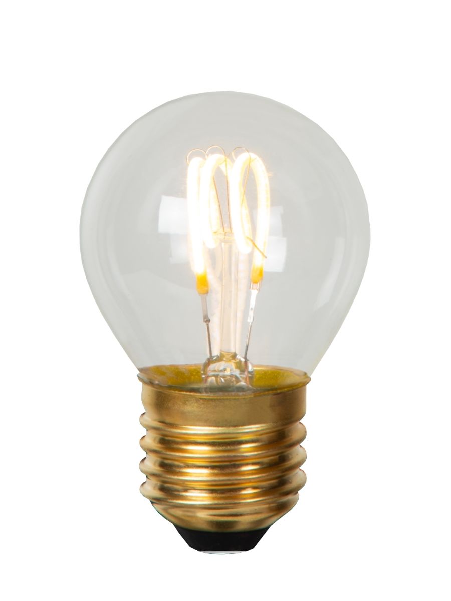G45 AMPOULES FILAMENT Ø 4,5 CM LED DIM. E27 1X3W 2700K TRANSPARENT