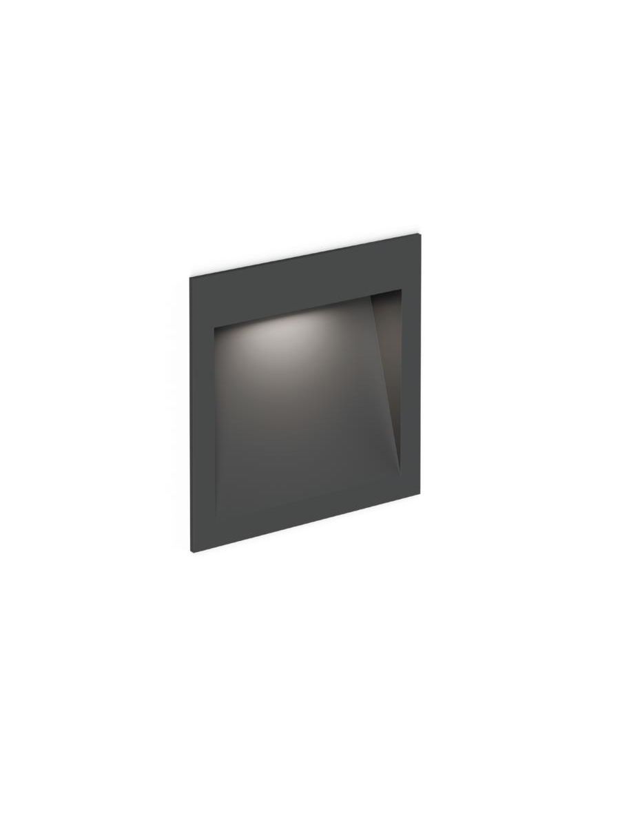ORIS OUTDOOR WALL REC 1.3 LED 3000K A 3/7W 350/700MA 9V CRI90