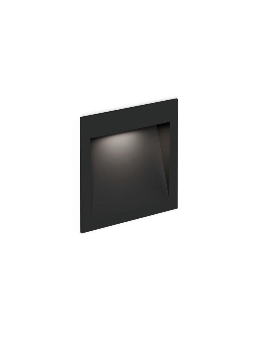 ORIS OUTDOOR WALL REC 1.3 LED 3000K B 3/7W 350/700MA 9V CRI90