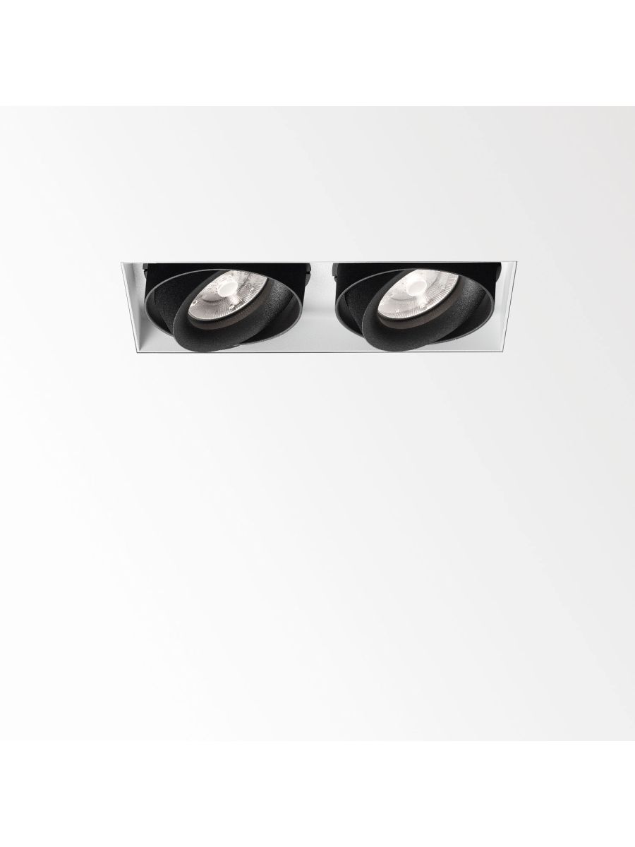 MINIGRID IN TRIMLESS 2 HI LED W-B