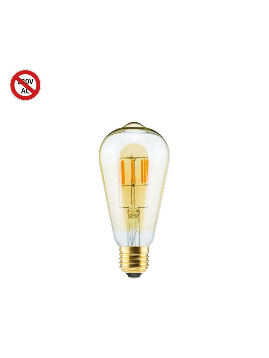 NAUTIC LINE 24 VOLT AMPOULE RUSTIQUE DORÉ E27