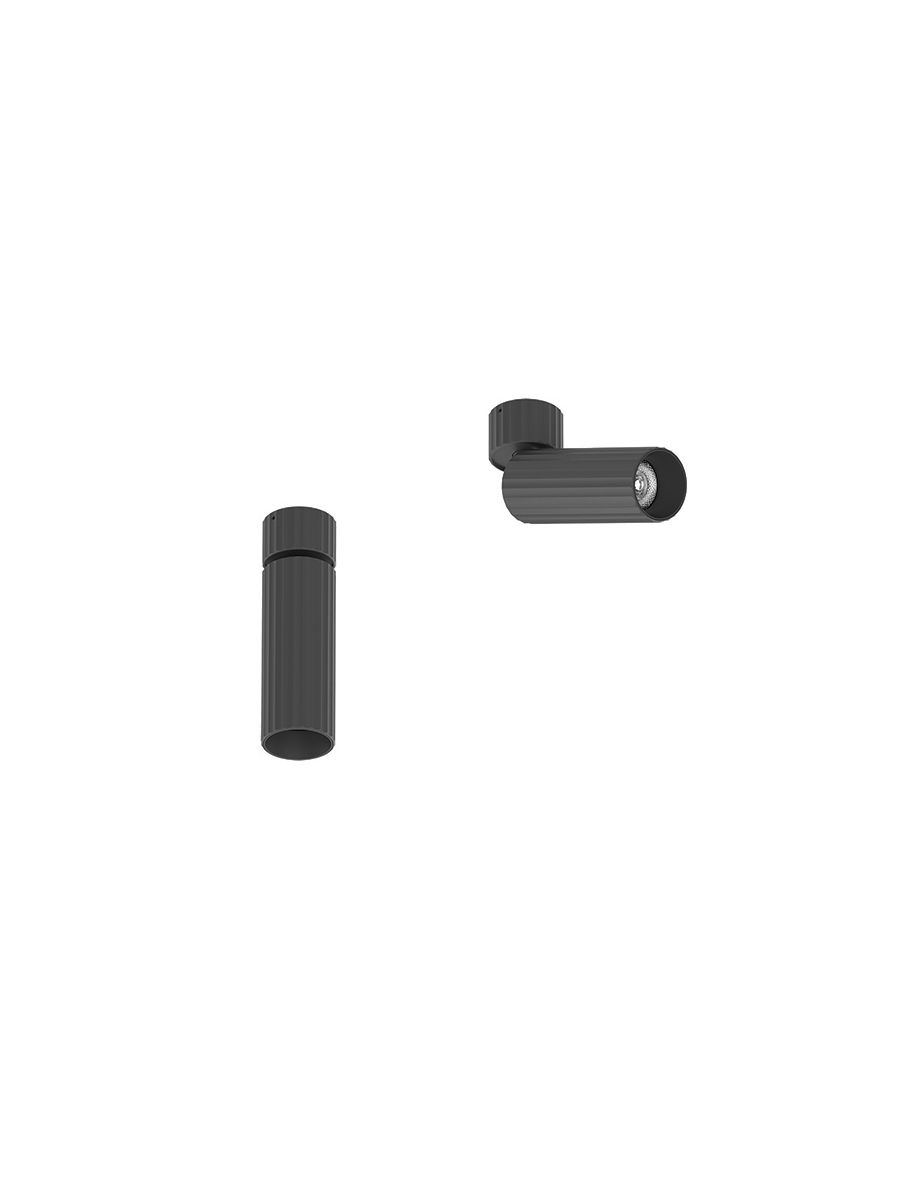 CEILING MOVABLE SPOT LED 7W BLACK 