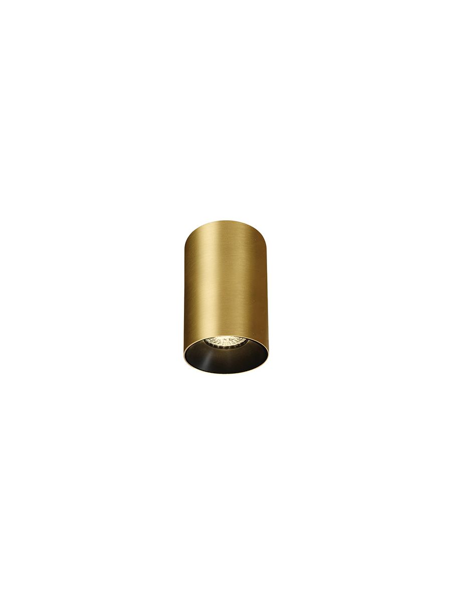 BRUSHED BRASS GU10 10w DARK LIGHT