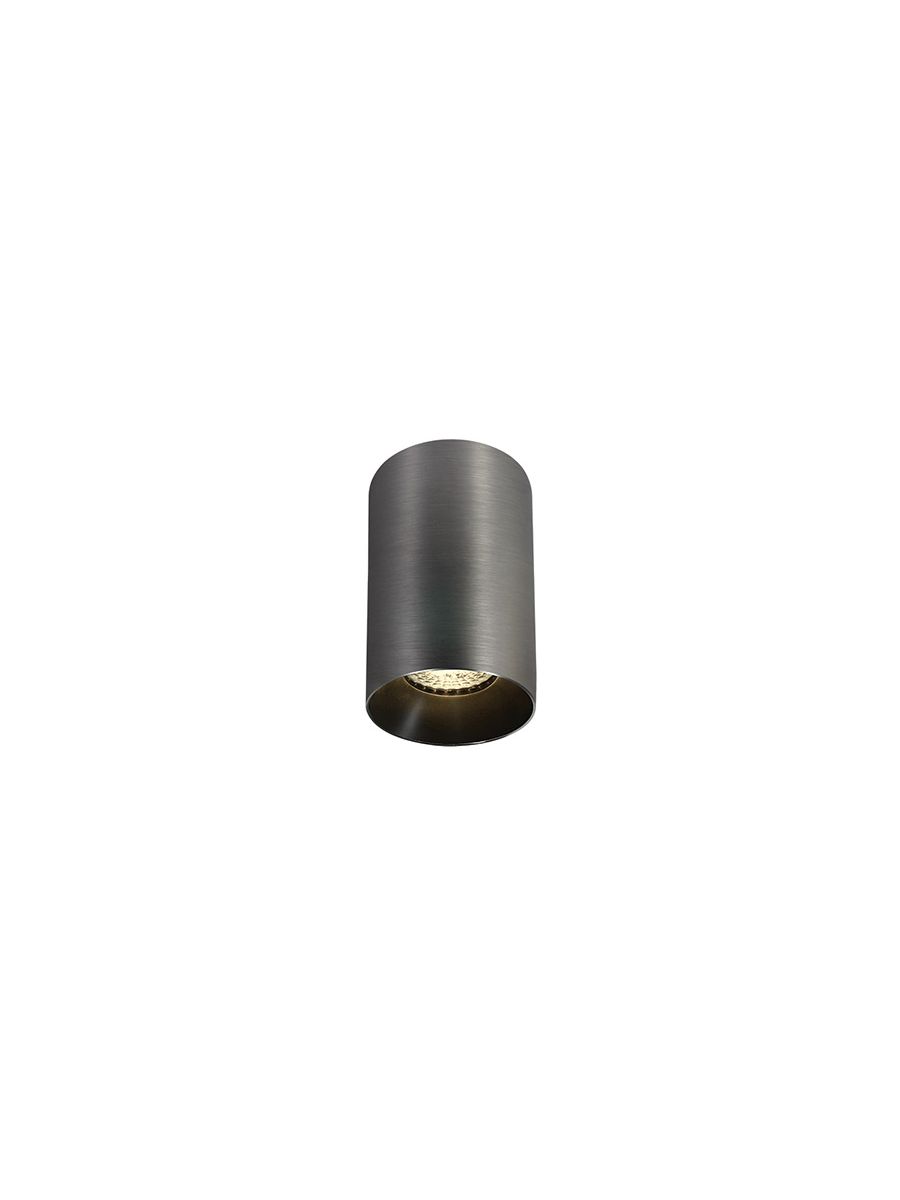 METAL GREY GU10 10w DARK LIGHT