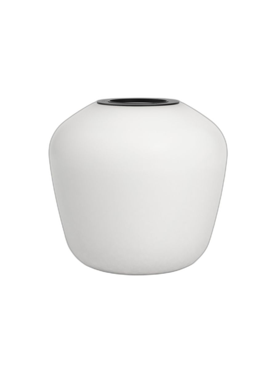 NARA TAPER GLASS WHITE (OPAL)