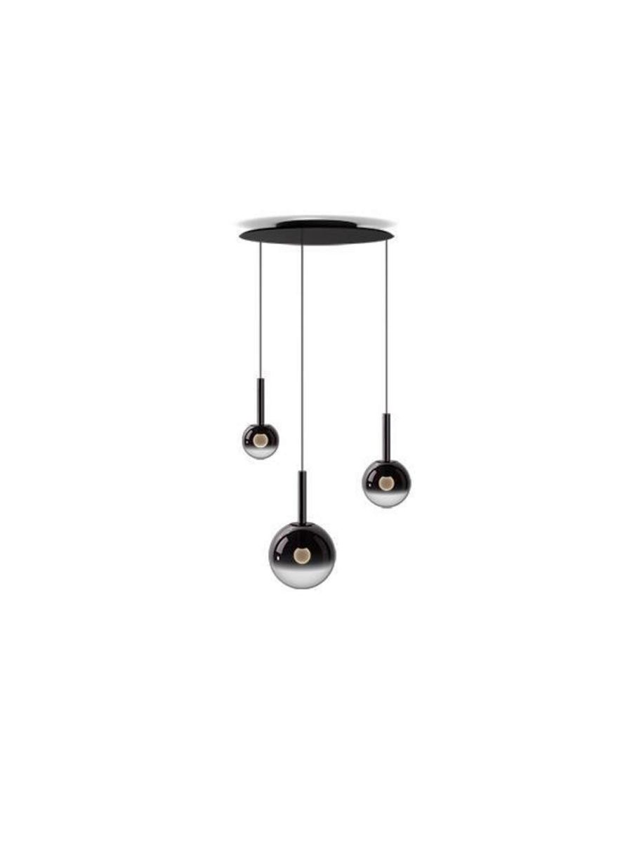 LUNA SOSPESO CLOUD 3 FIX 170 AIR PHANTOM BALDACHIN SCHWARZ MATT 1X125 1X160 1X200
