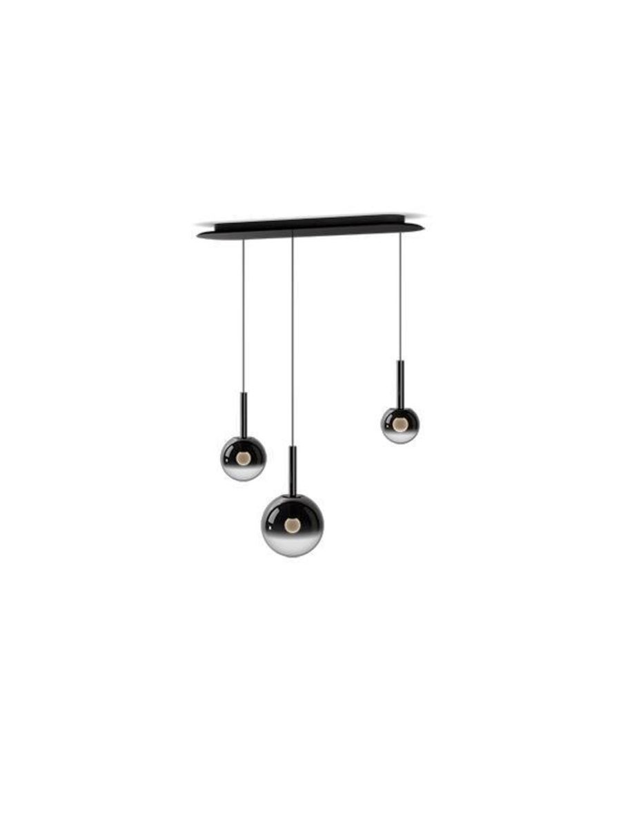 LUNA SOSPESO CLOUD 3 L FIX 170 AIR D. CH., BALDACHIN S. MT. 2700-4000K, 1X125, 1X160, 1X200