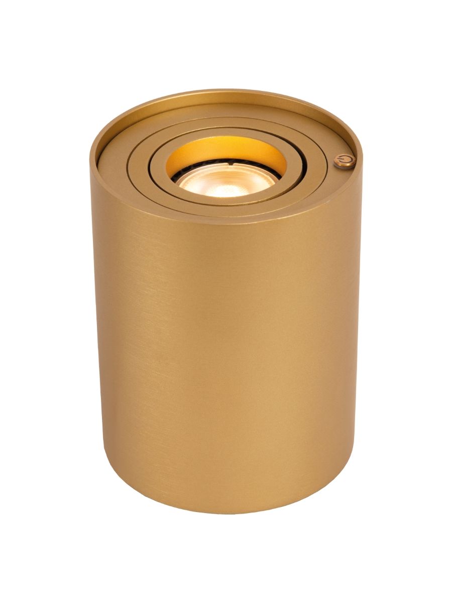 TUBE LAMPE DE TABLE OR MAT / LAITON