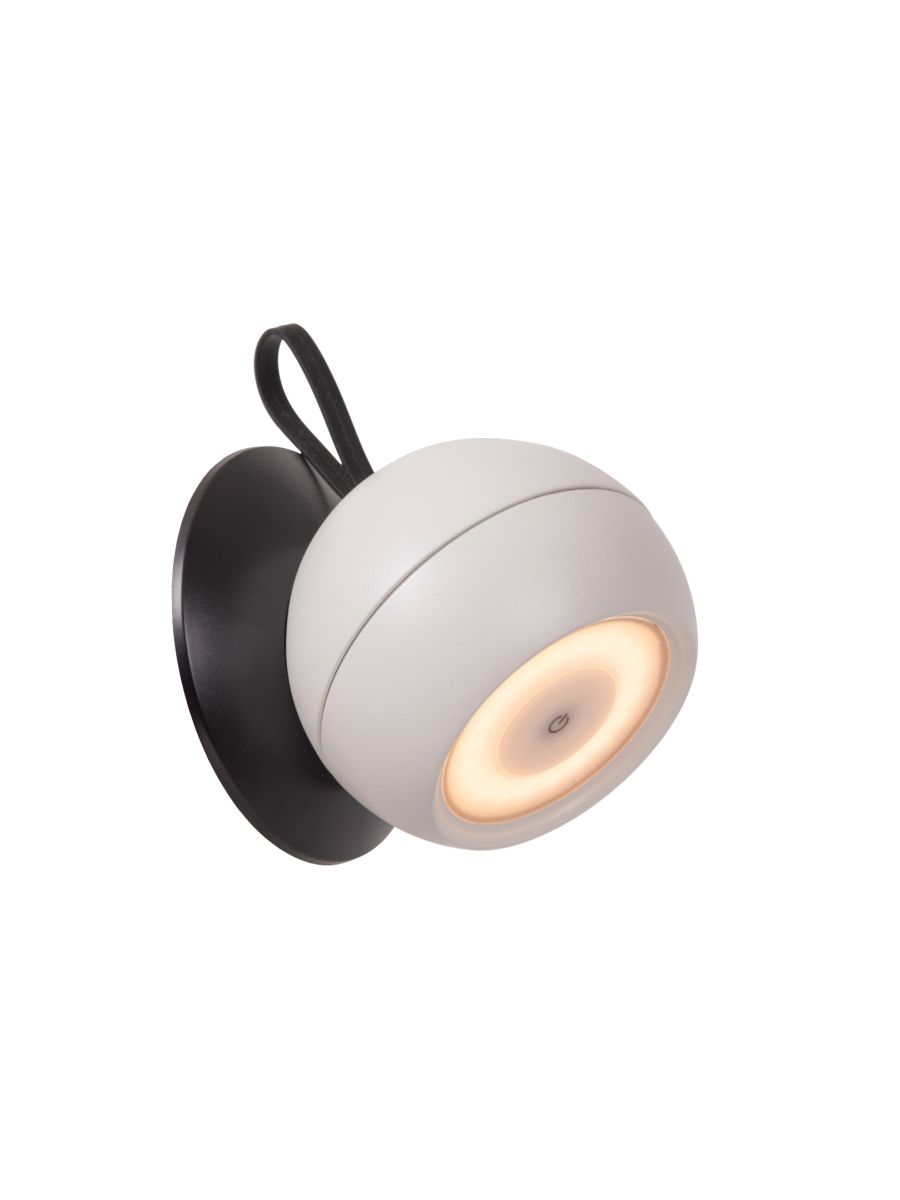 LUNEX APPLIQUE MURALE BLANC