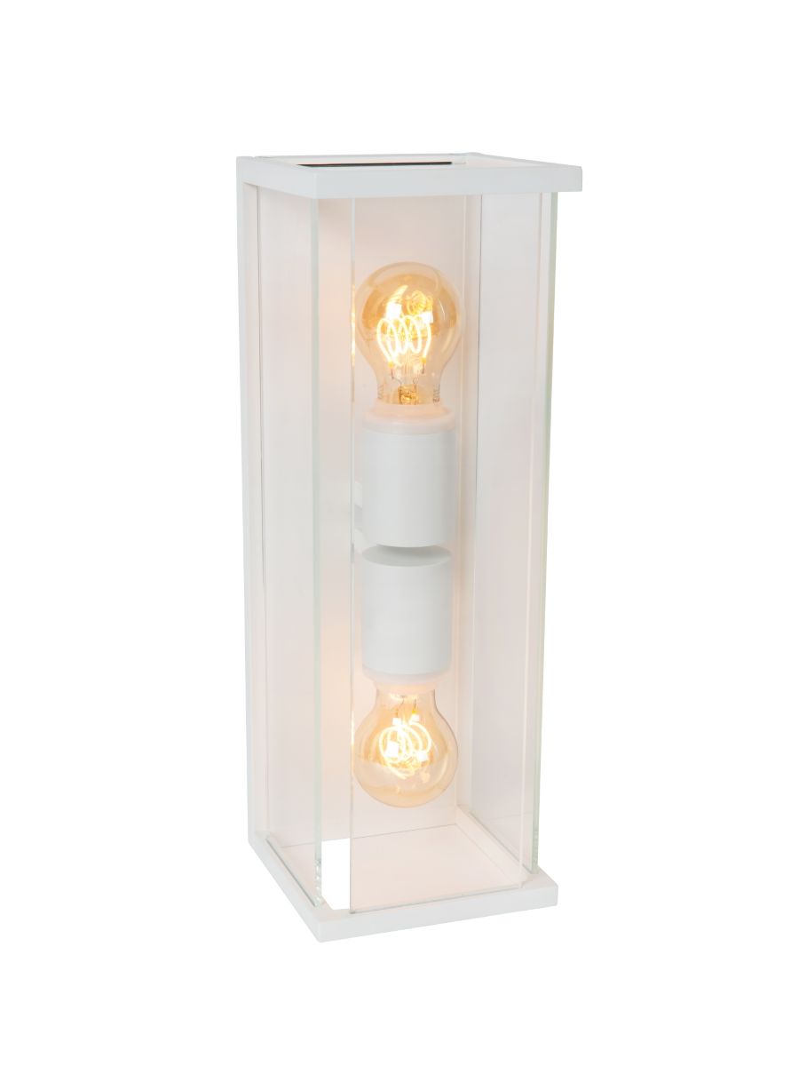 CLAIRE APPLIQUE 1XE27 DETECT. BLANC