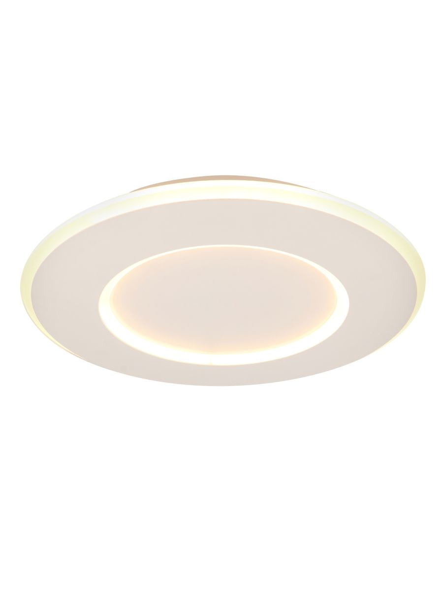 AXELLE PLAFONNIER ROND BLANC