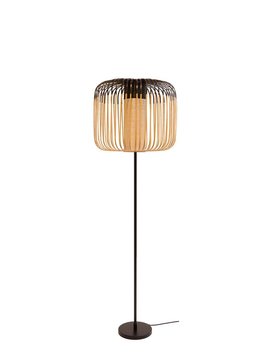 LAMPADAIRE BAMBOO NOIR