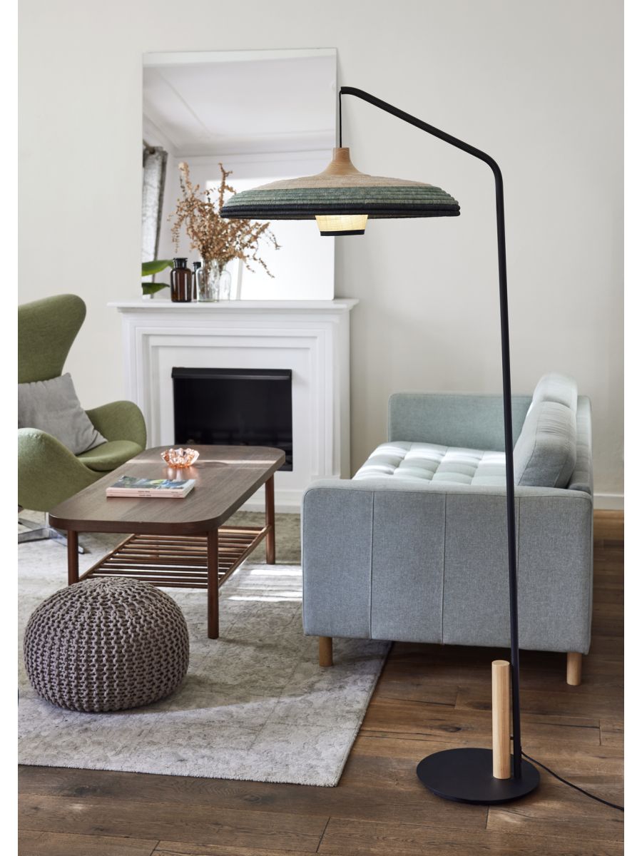 LAMPADAIRE GRASS BLEU