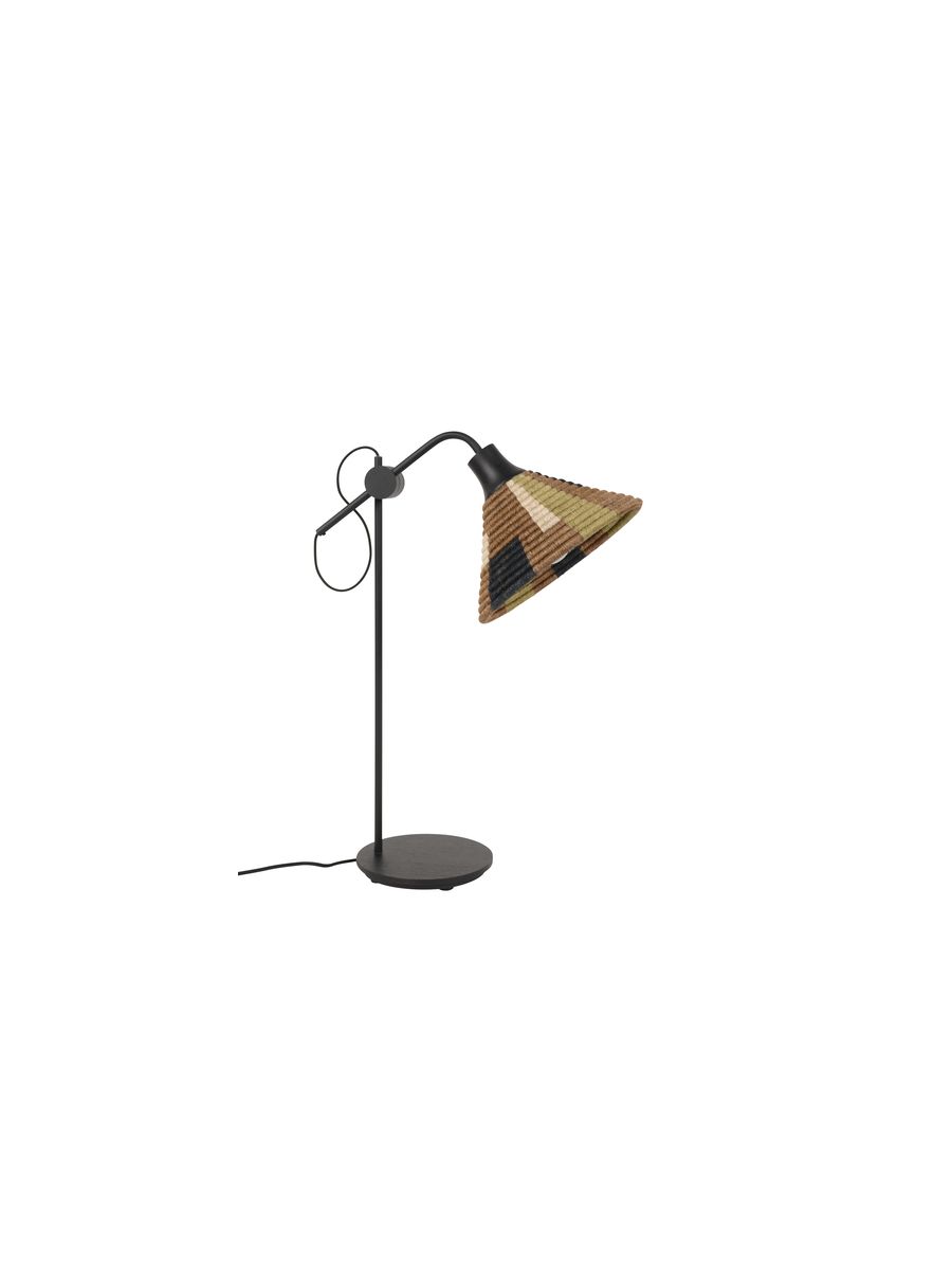 LAMPE PARROT MARRON