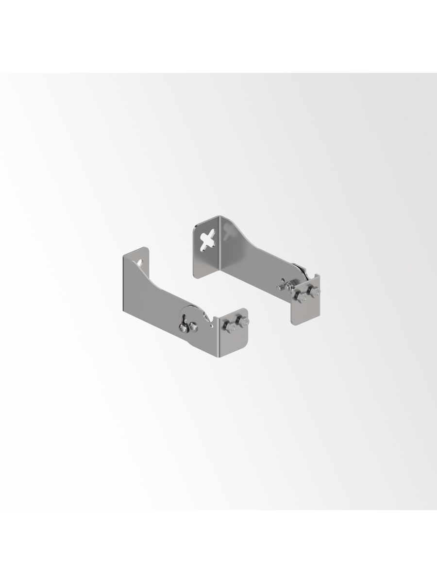 WALL BRACKET SET 100 INOX