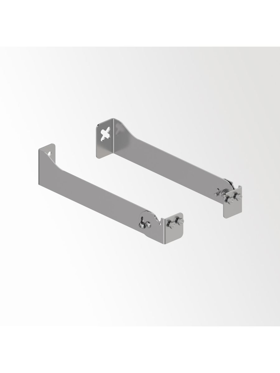 WALL BRACKET SET 200 INOX