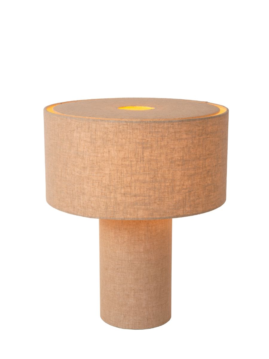 LEEROY LAMPE DE TABLE L42CM TAUPE