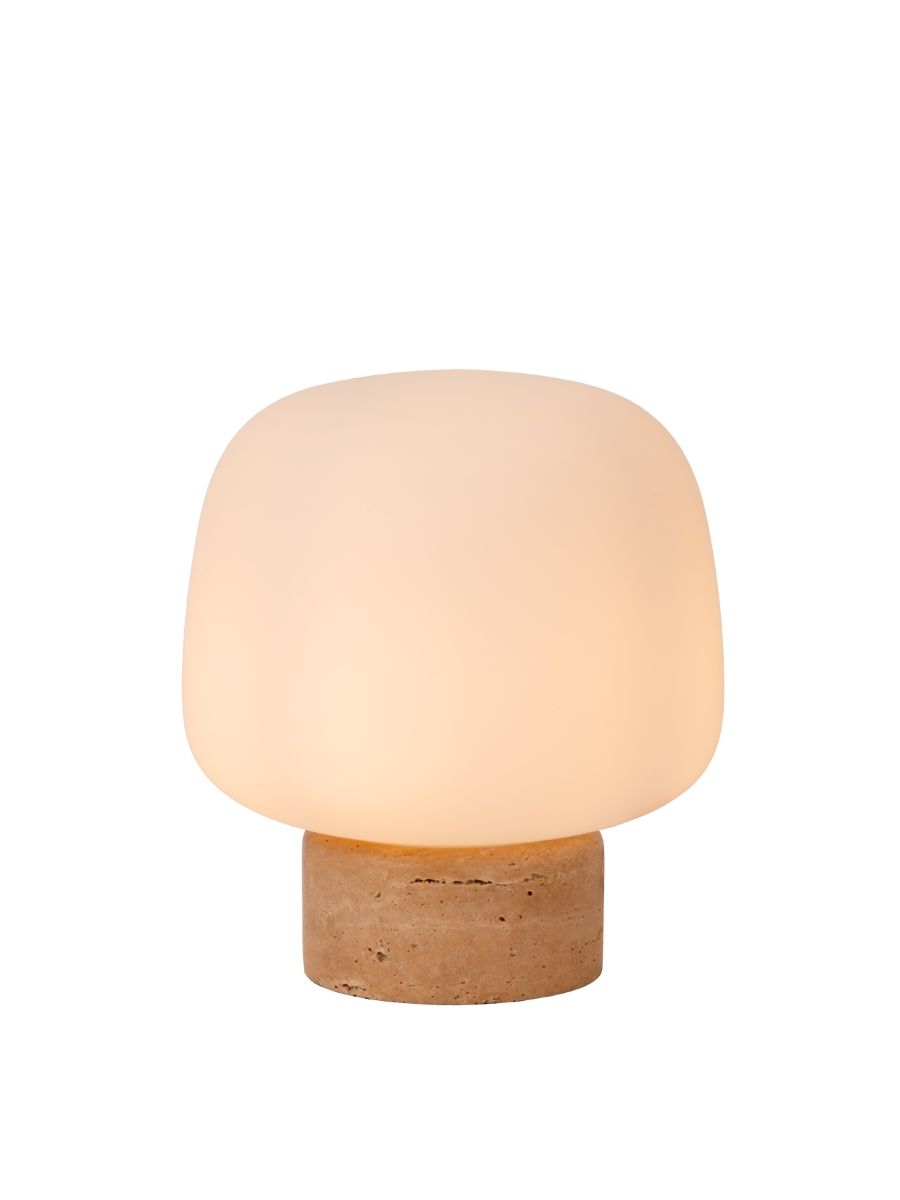 ANSTON LAMPE DE TABLE E14 OPALIN