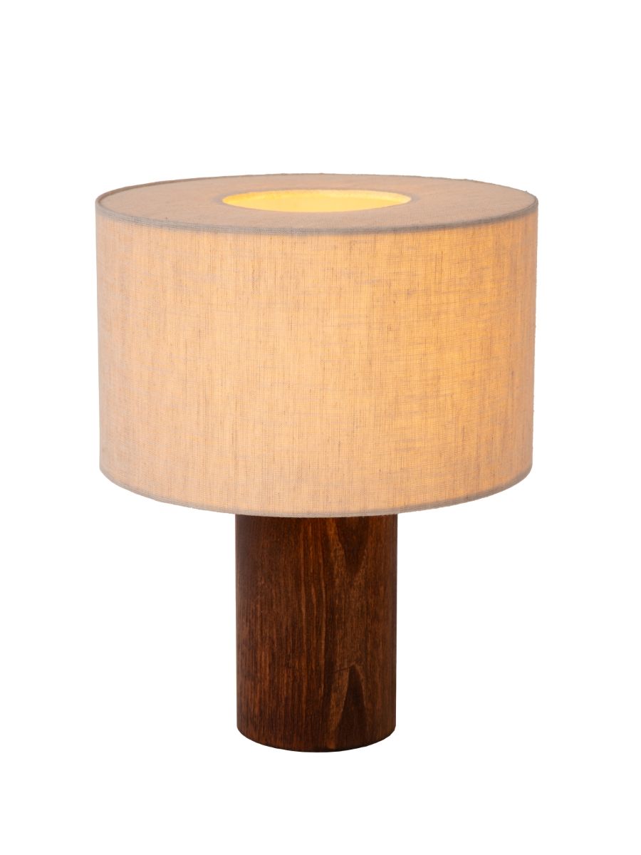 TACHINA LAMPE DE TABLE E27 NATUREL