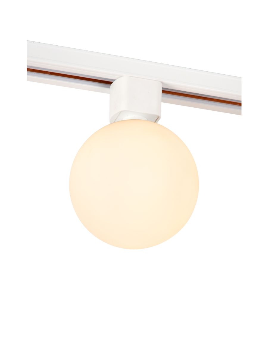 TRACK TYCHO LAMPE SUR RAIL OPALIN NOIR