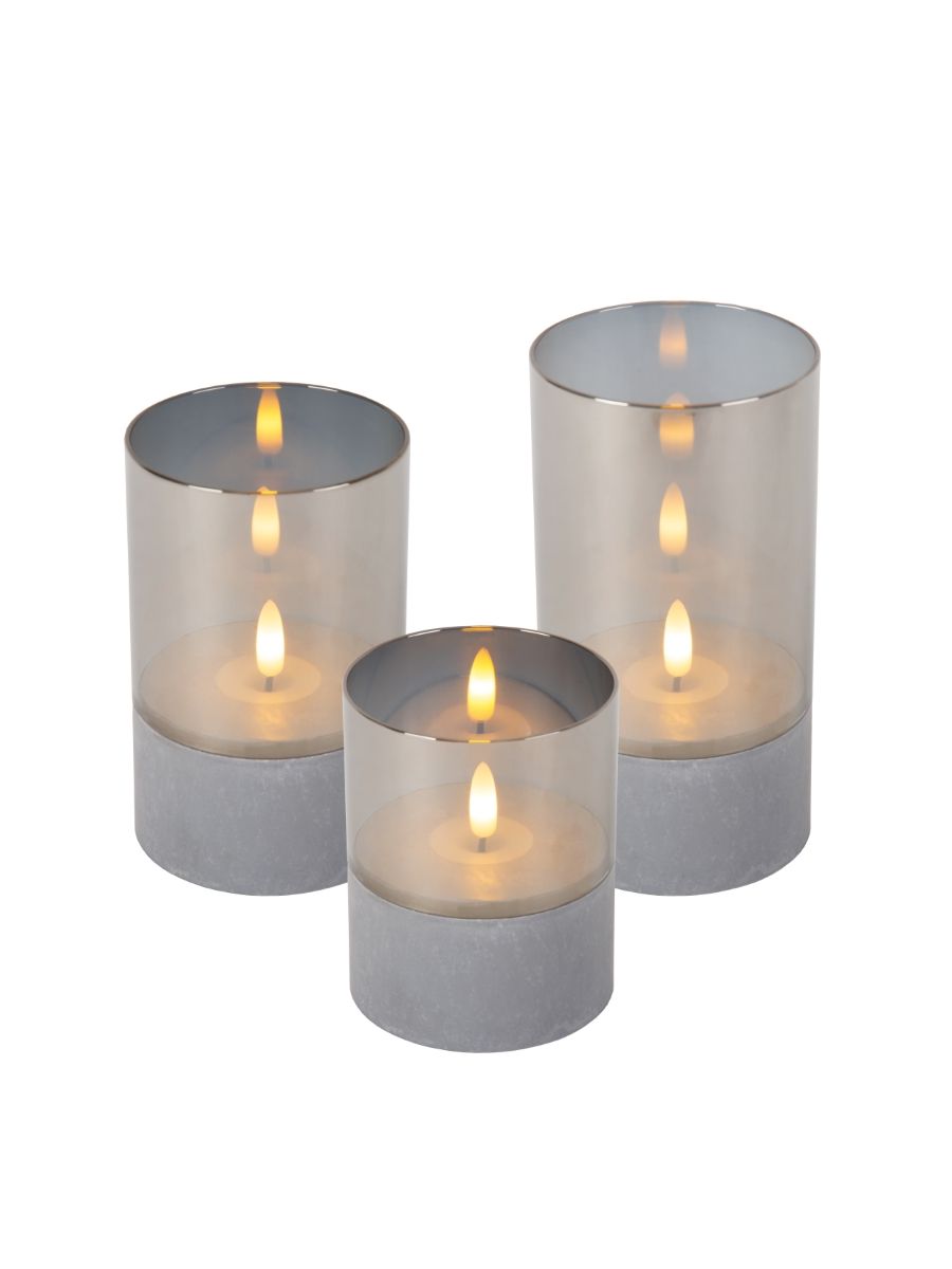 VELAS LAMPE DE TABLE FUMÉ