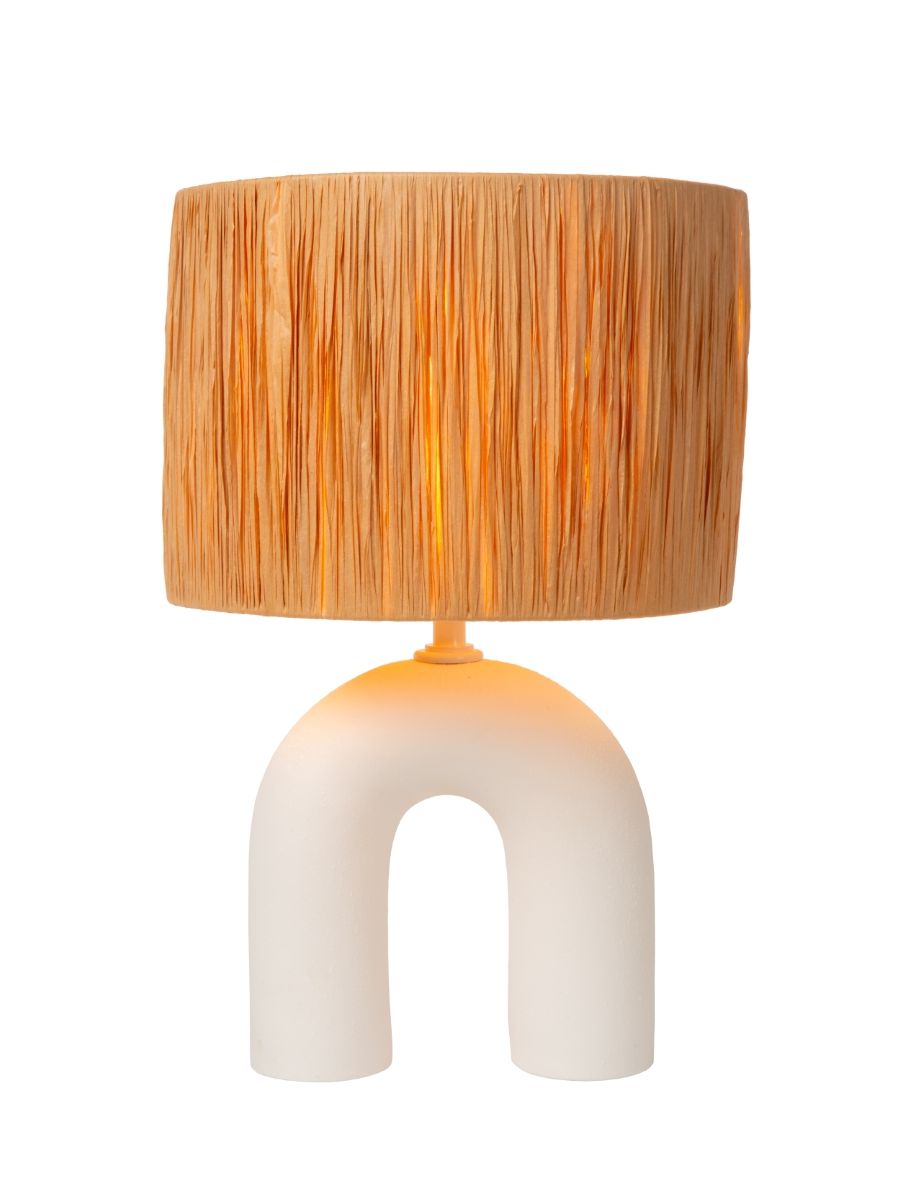 RONDA LAMPE DE TABLE BLANC