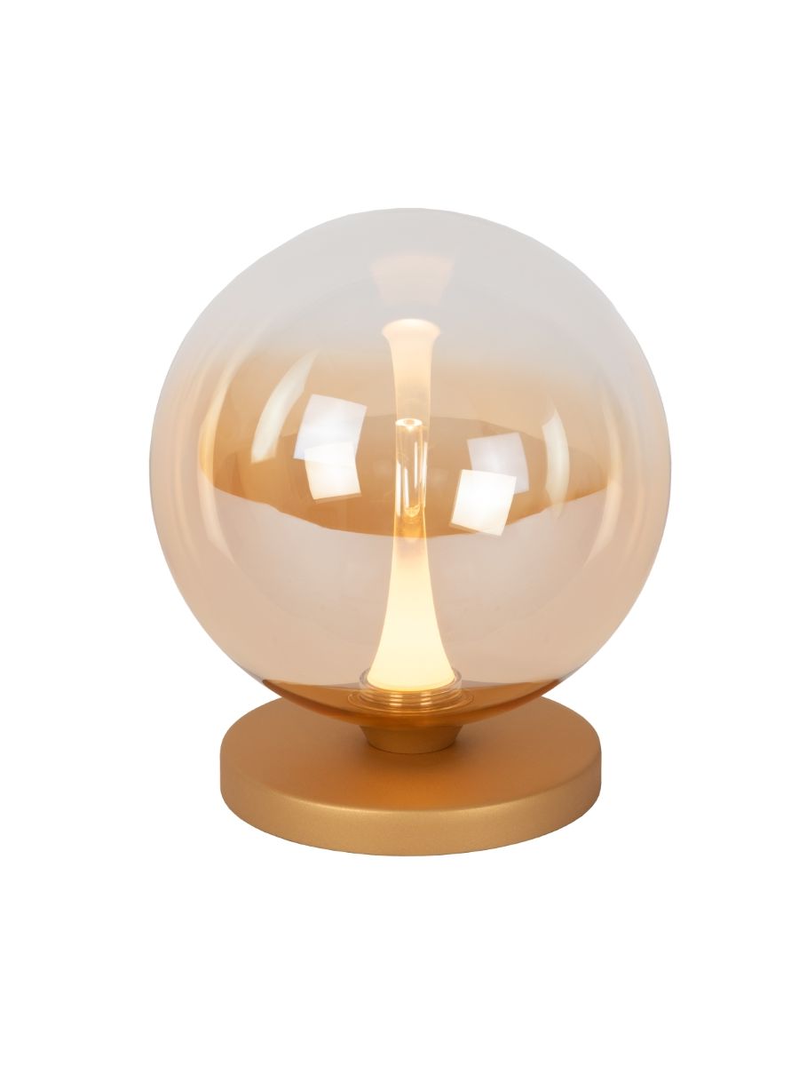 GISELA LAMPE DE TABLE AMBRE
