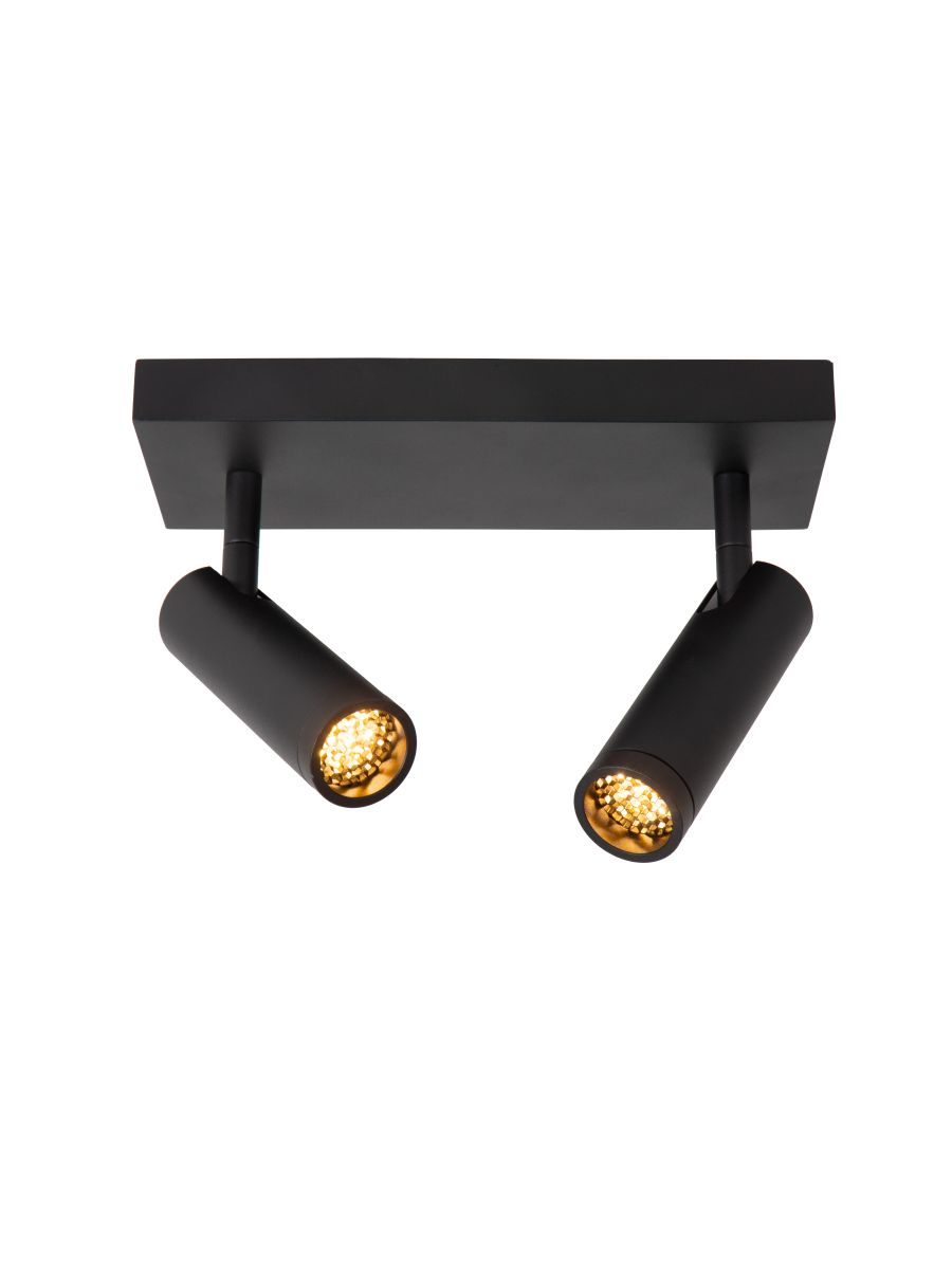 GRADO SPOT PLAFOND 2XGU10 NOIR