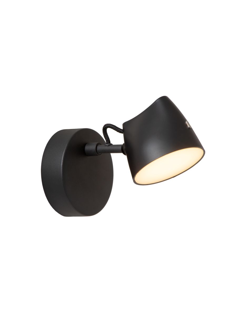 MILNE APPLIQUE MURALE SIMPLE NOIR