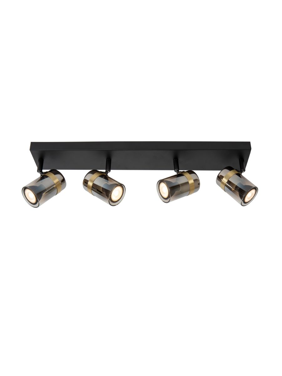 UPTON SPOT PLAFOND 4XGU10 FUMÉ