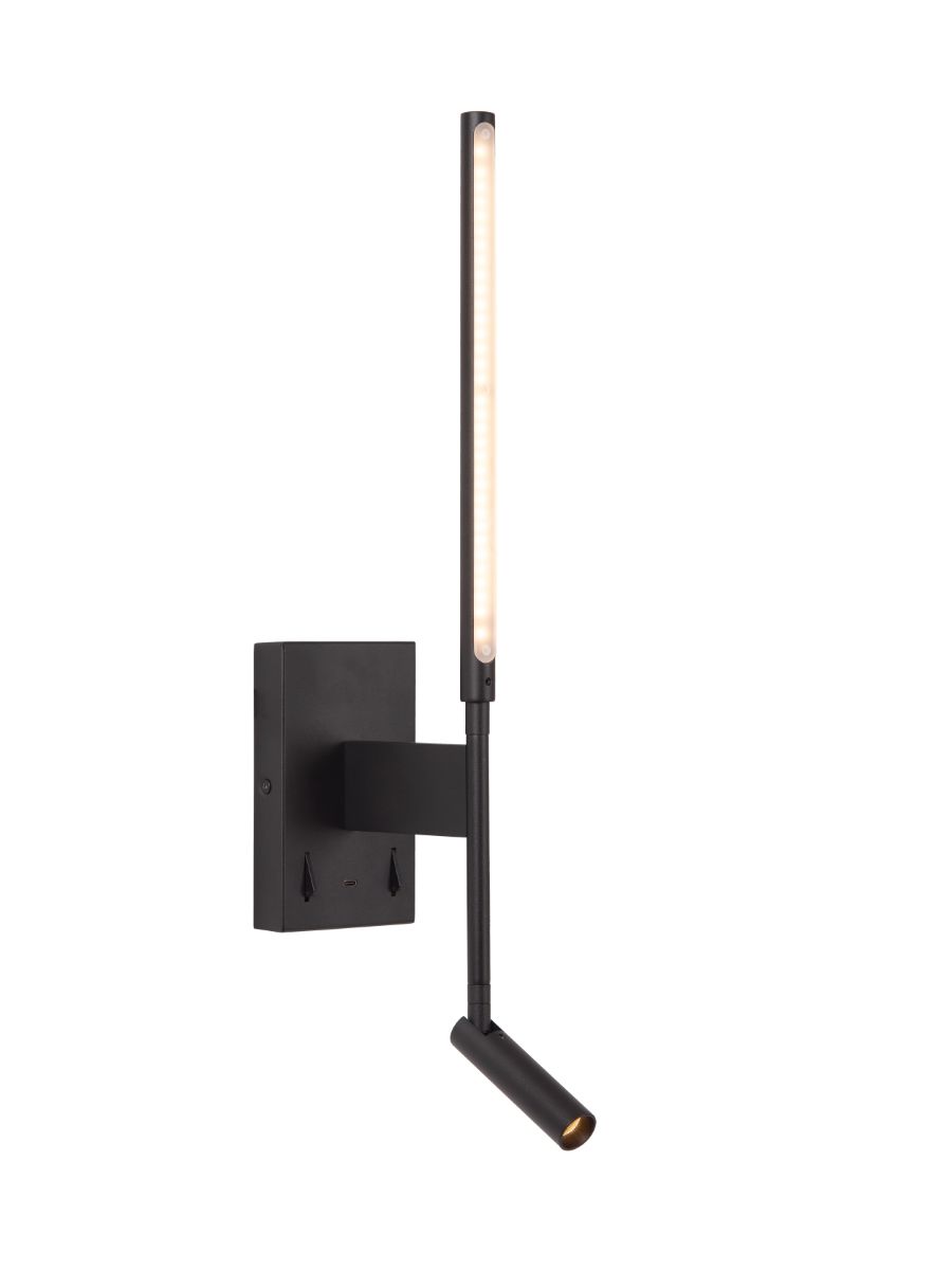 FINAN APPLIQUE MURALE 6W GRAND NOIR
