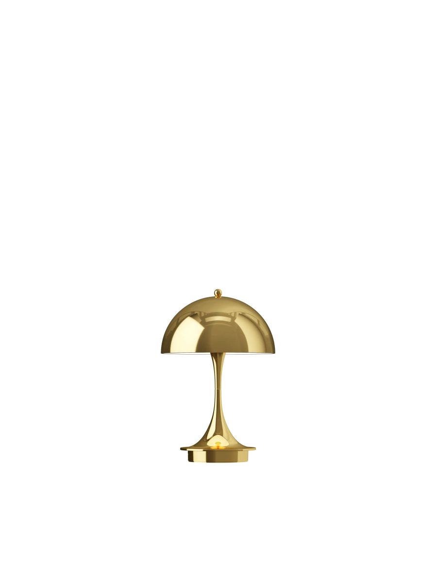 PANTHELLA 160 PORTABLE LAMPE BRASS METALLISED