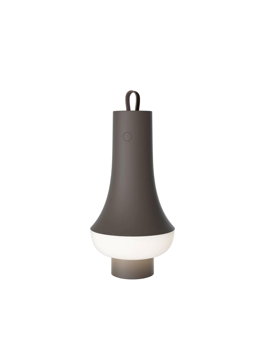 TOMOSHI PORTABLE LAMPE DARK BROWN