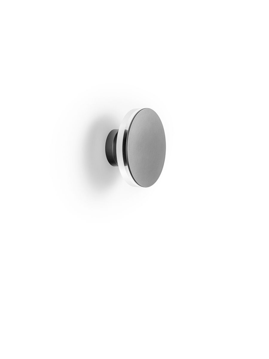 CHIODO APPLIQUE 1 LED (12W - 3000K) DIFFUSE 220-240V 50/60HZ - GREY