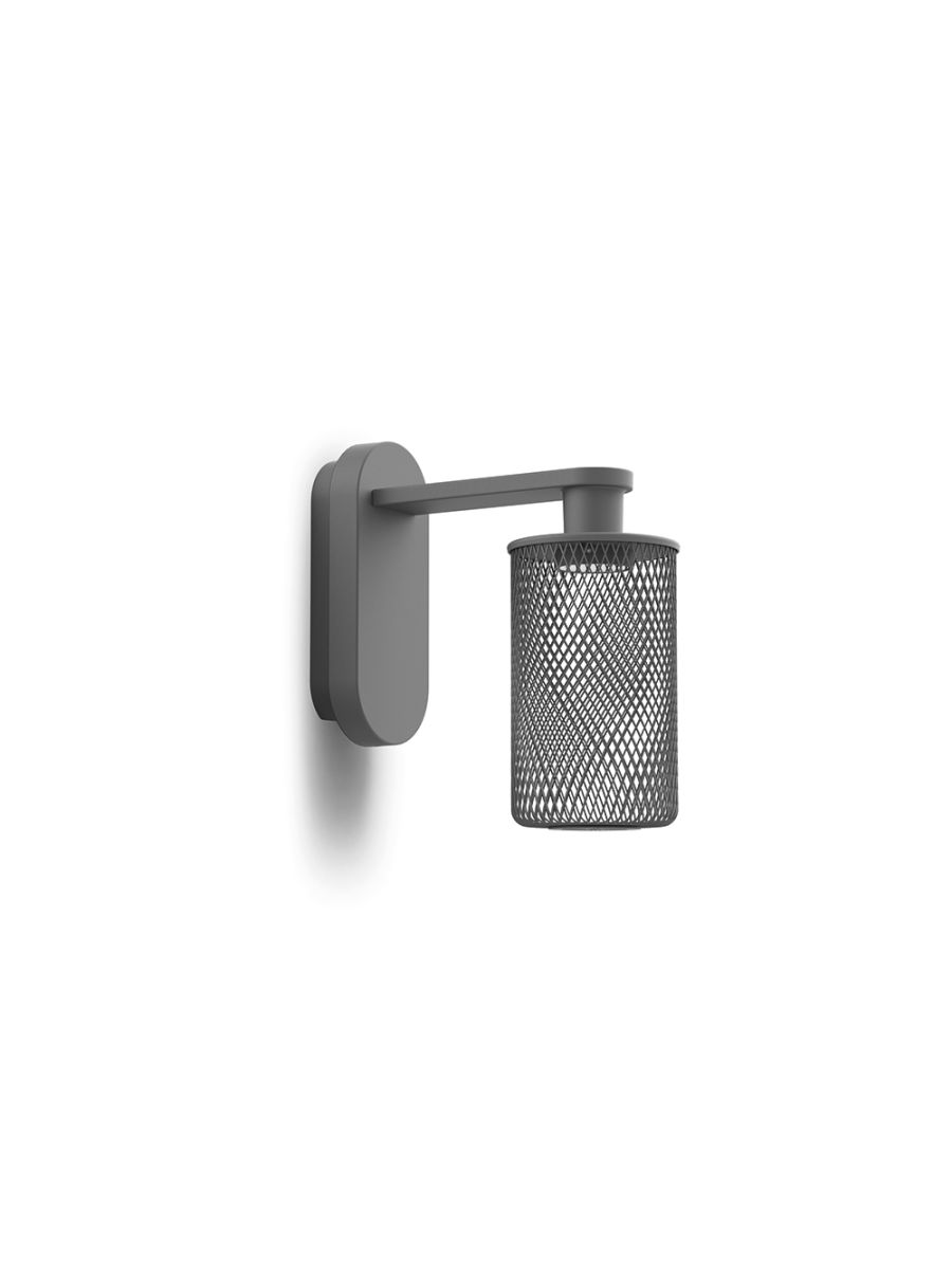 ASTRAL TRELLIS M WALL BRACKET 1 LED (10,5W - 3000K - CRI>90) DIFFUSE 220-240V 50/60HZ - BRONZE