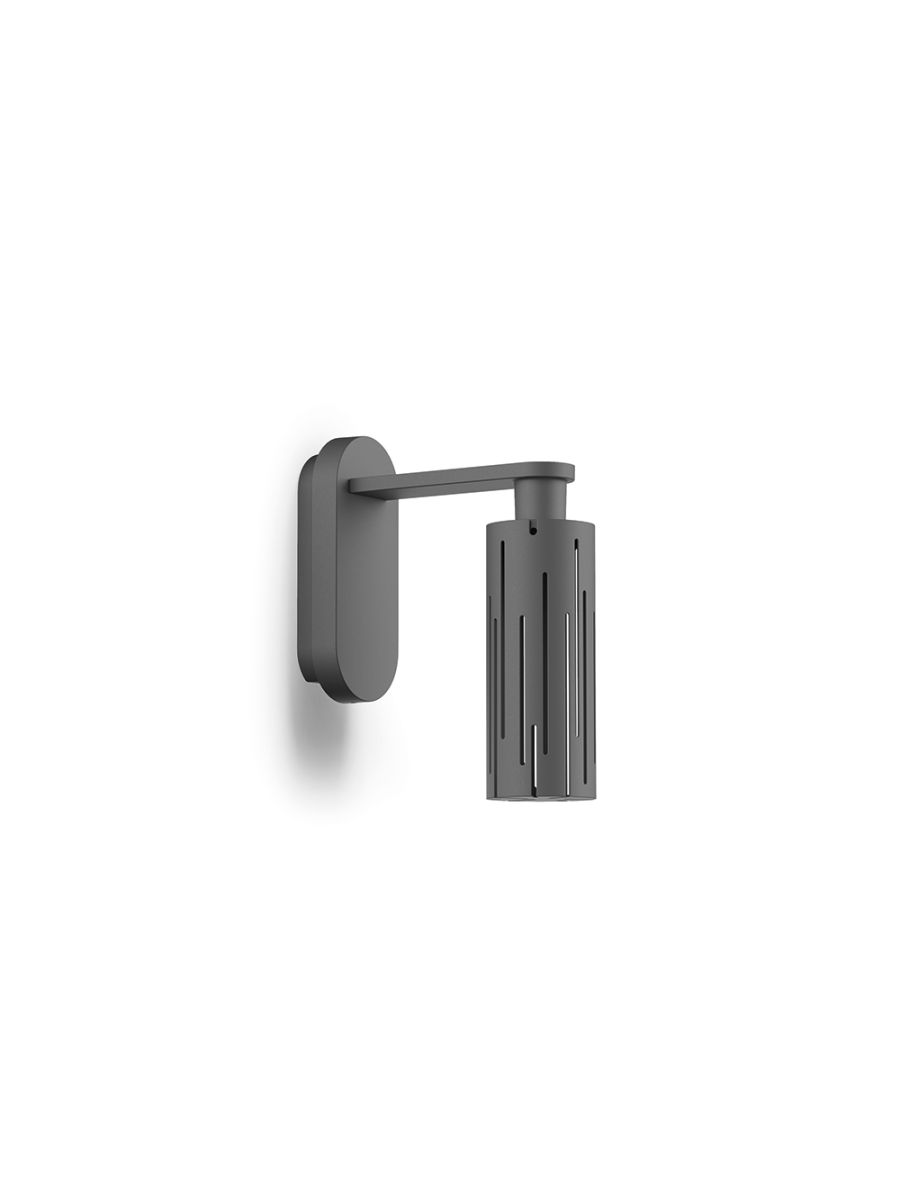 AIRLINER M WALL BRACKET 1 LED (10,5W - 3000K - CRI>90) DIFFUSE 220-240V 50/60HZ - GREY