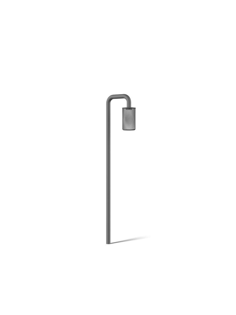 ASTRAL TRELLIS M BOLLARD 1 LED (10,5W - 3000K - CRI>90) DIFFUSE 220-240V 50/60HZ - ANTHRACITE