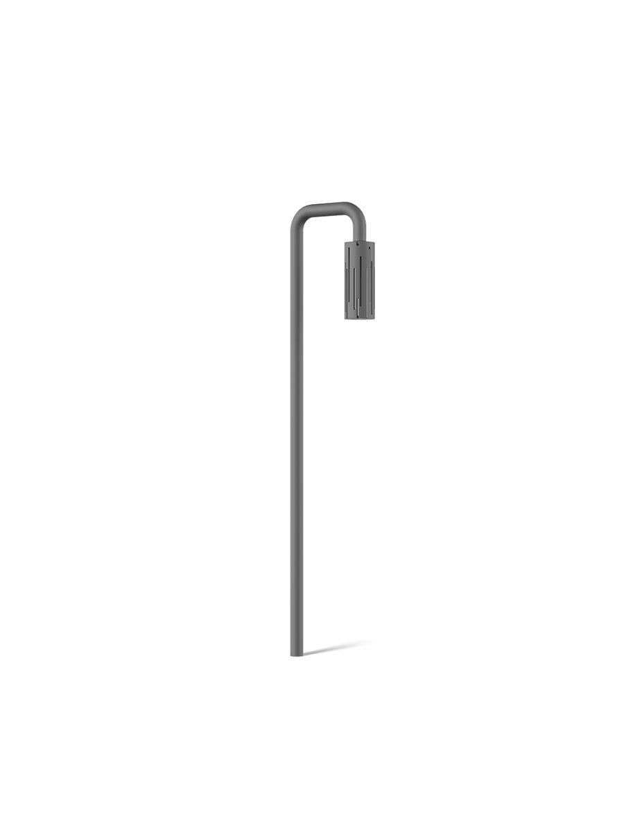 AIRLINER M BOLLARD 1 LED (10,5W - 3000K - CRI>90) DIFFUSE 220-240V 50/60HZ - ANTHRACITE