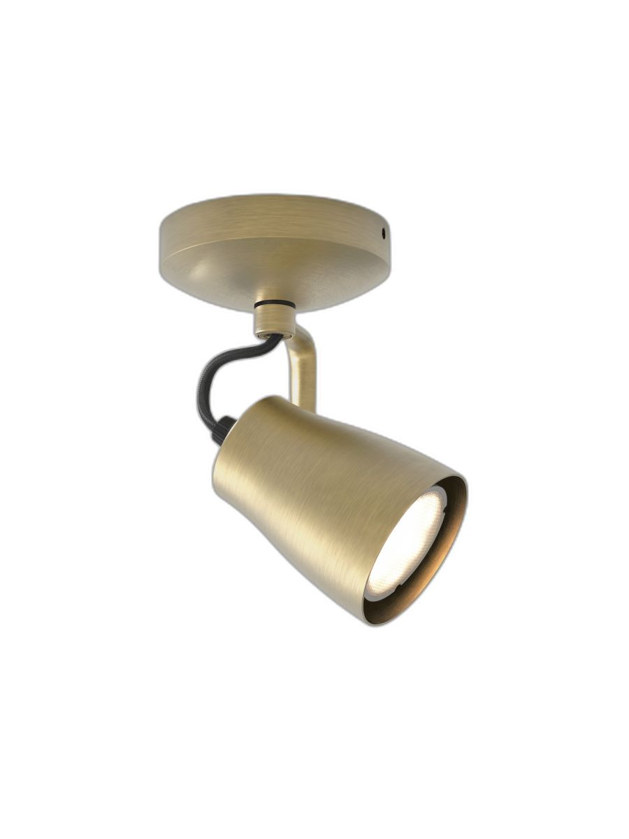JUNO SINGLE MATT BRUSHED BRASS