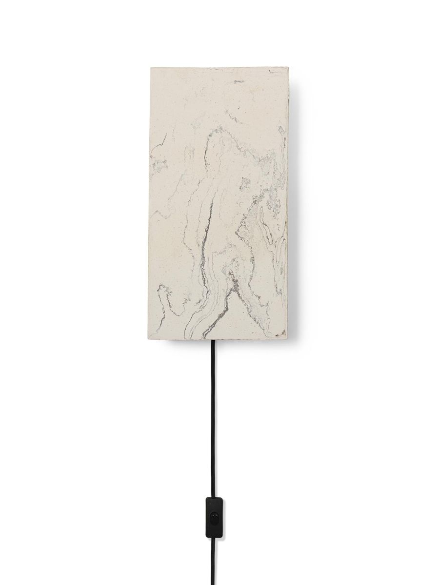 ARGILLA APPLIQUE - RECTANGULAIRE BLANC