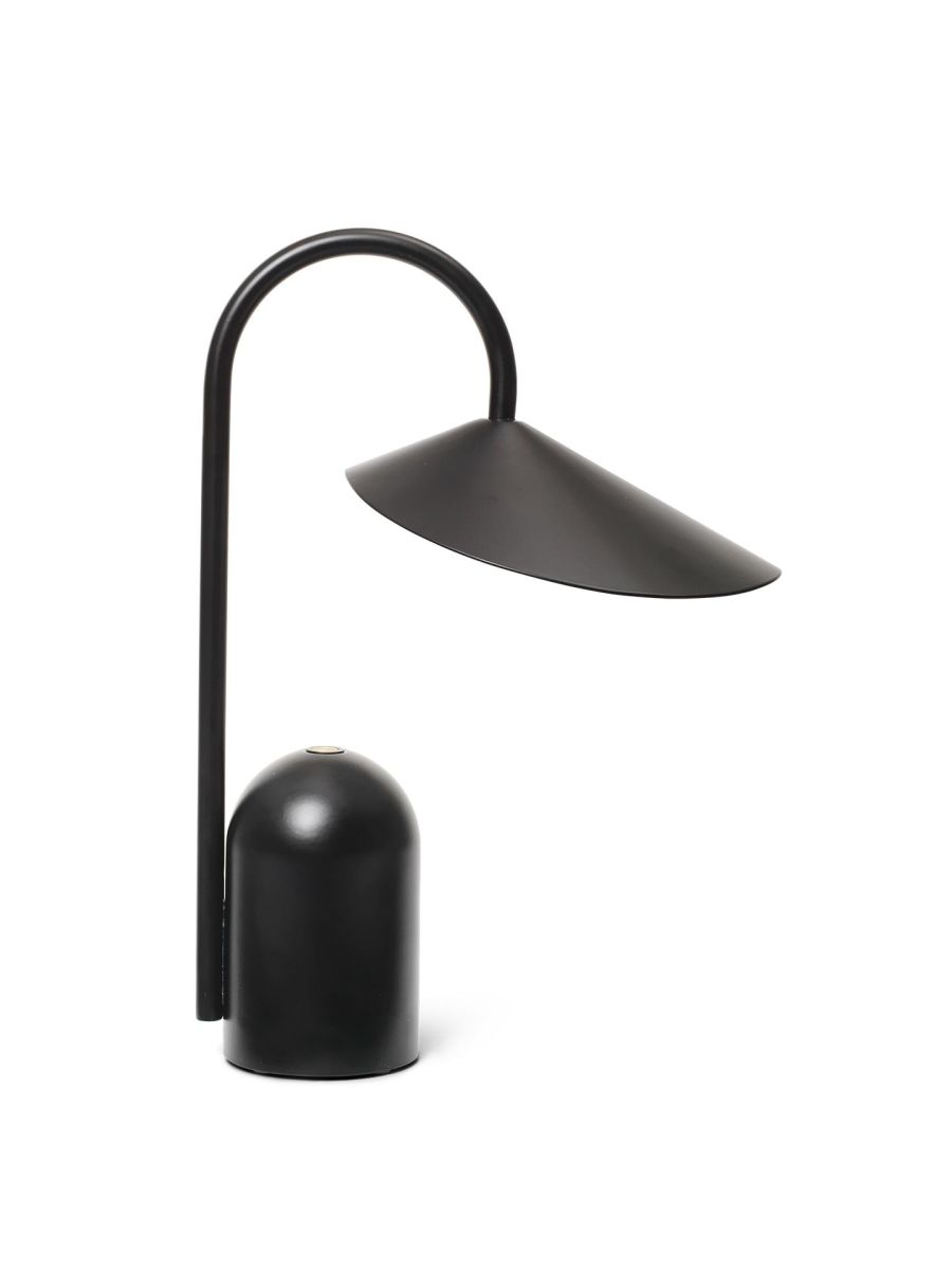 ARUM LAMPE PORTATIVE NOIR