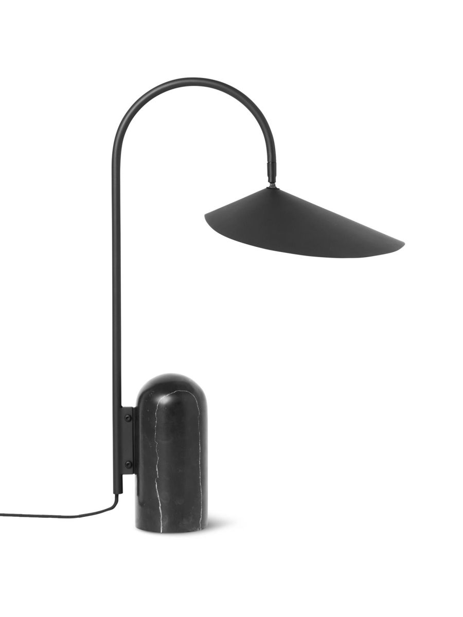 ARUM LAMPE DE TABLE NOIR