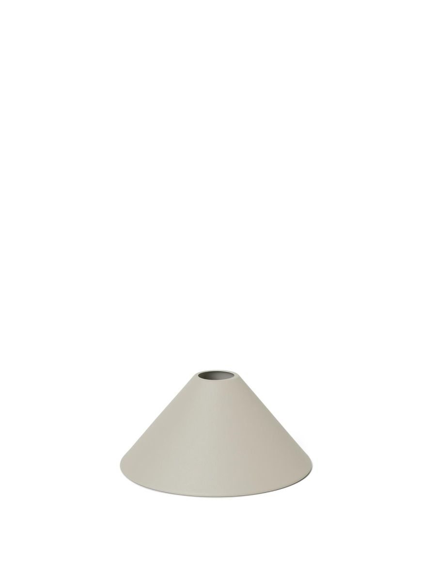 CONE ABAT-JOUR GRIS