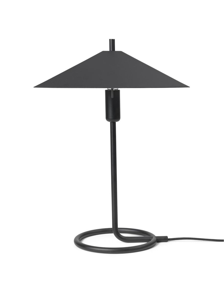 FILO LAMPE DE TABLE A-J CARRÉE NOIR