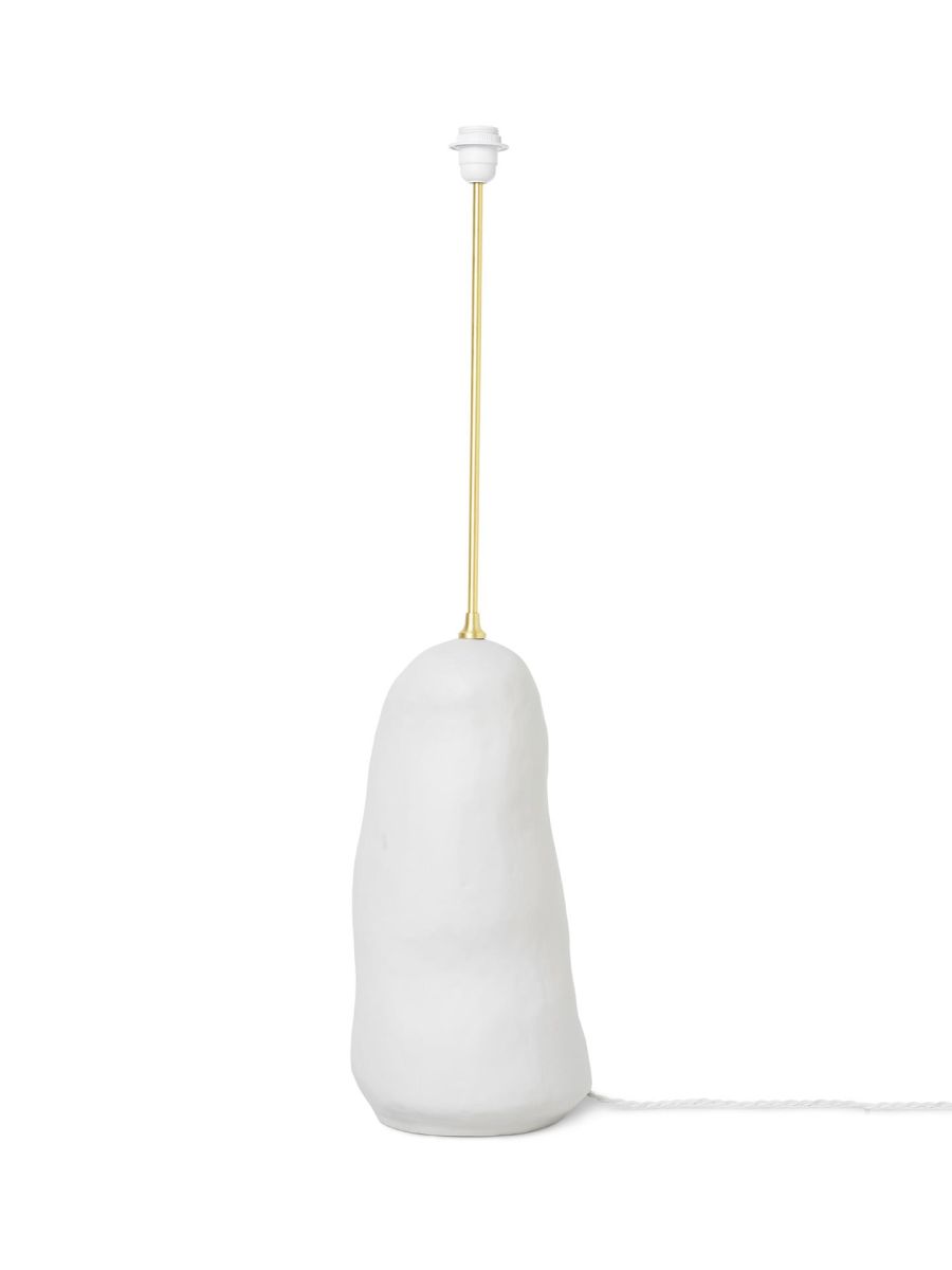 HEBE PIED DE LAMPE GRAND BLANC