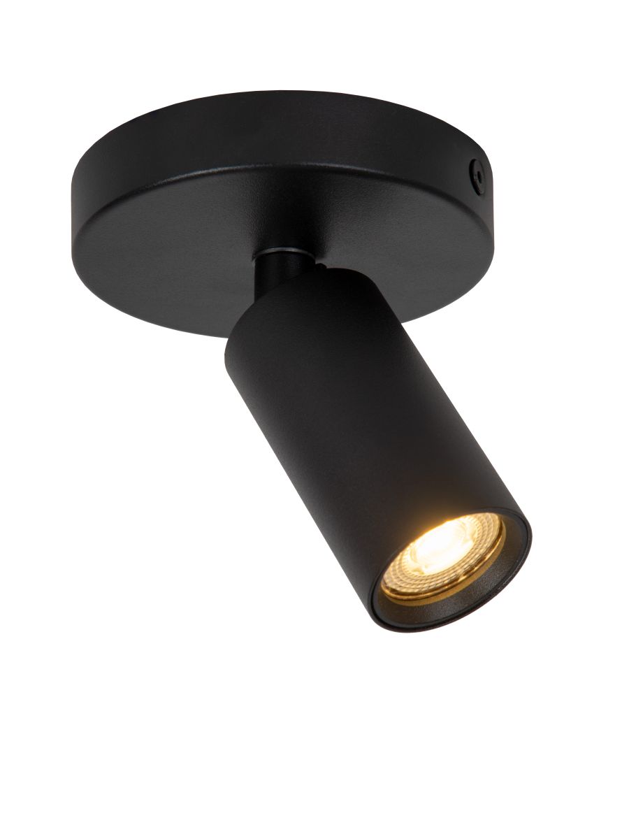 RITMO SPOT PLAFOND Ø 10 CM 1XGU10 (MR11) NOIR