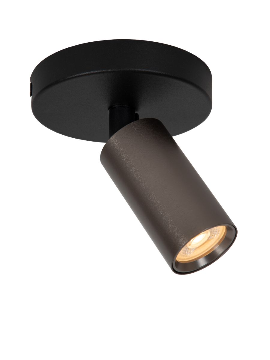 RITMO SPOT PLAFOND Ø 10 CM 1XGU10 (MR11) CAFÉ