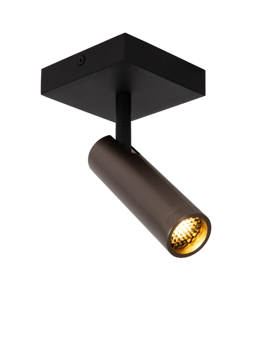 GRADO SPOT PLAFOND 1XGU10 (MR11) FER GRIS